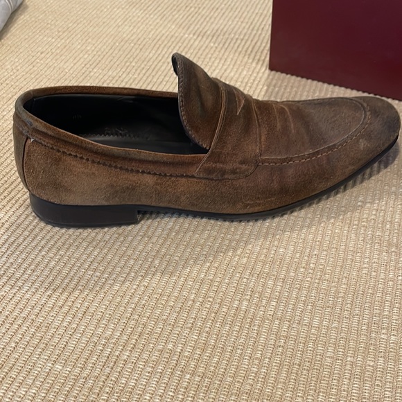 To Boot New York Brushed Leather Dark Brown Men’s Size 8.5 - Picture 4 of 11